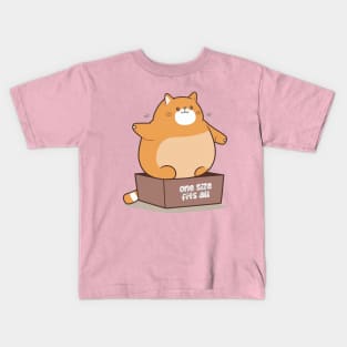 One Size Fits All - Fat Kitty Kids T-Shirt